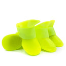 Botas de goma impermeables para perros: protectores antideslizantes para las patas