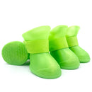 Botas de goma impermeables para perros: protectores antideslizantes para las patas