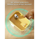 Fuente de agua automática para gatos: bomba silenciosa y cuenco con filtro