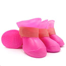 Botas de goma impermeables para perros: protectores antideslizantes para las patas