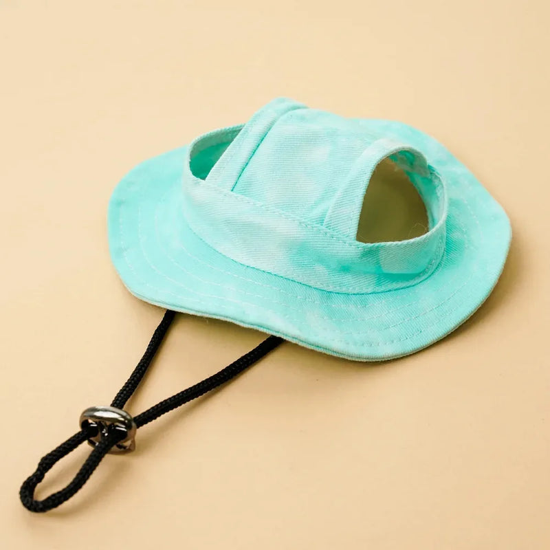 Sombrero ajustable para el sol para mascotas, ideal para gatos y perros pequeños