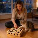 Juguete Interactivo Comedero Rompecabezas SmartPaws™ para Gatos