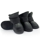 Botas de goma impermeables para perros: protectores antideslizantes para las patas