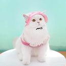 Sombrero ajustable para el sol para mascotas, ideal para gatos y perros pequeños