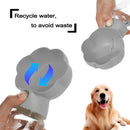 Botella de agua para mascotas de exterior: hidratación fácil para llevar